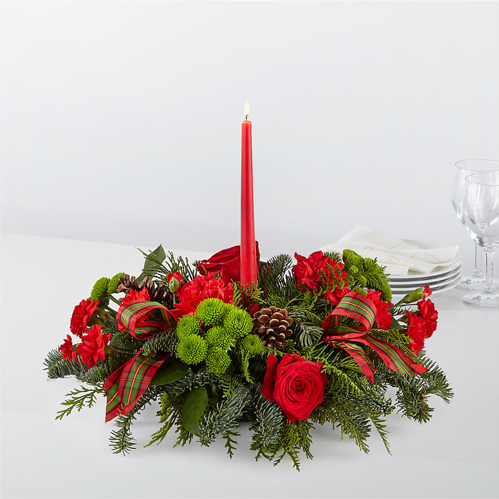 By the Candlelight Centerpiece – Rimmon Heights Florist, Manchester NH