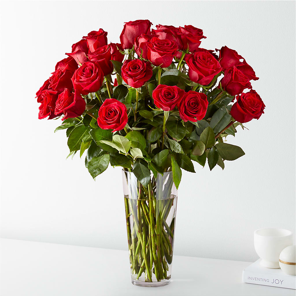 Long Stem Red Rose Bouquet – Rimmon Heights Florist, Manchester NH