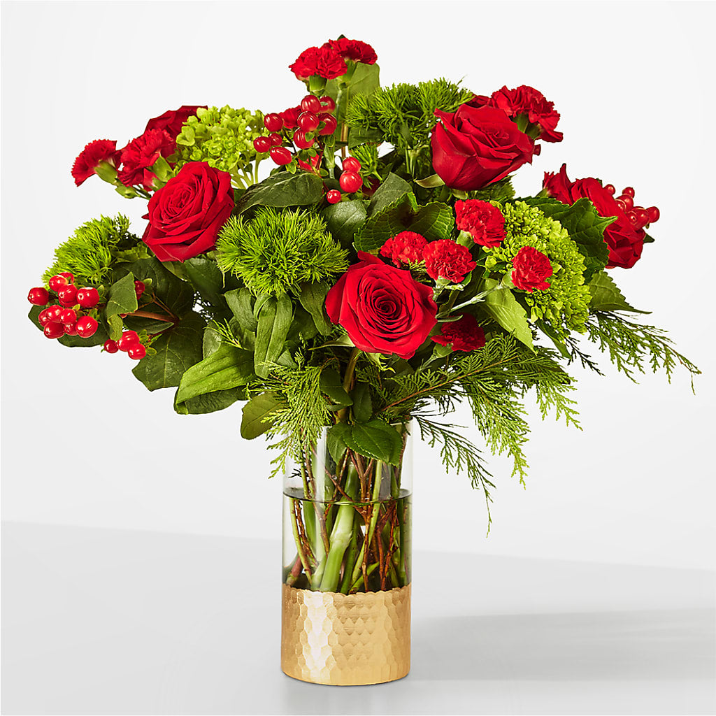 Plaid Throw Bouquet – Rimmon Heights Florist, Manchester NH