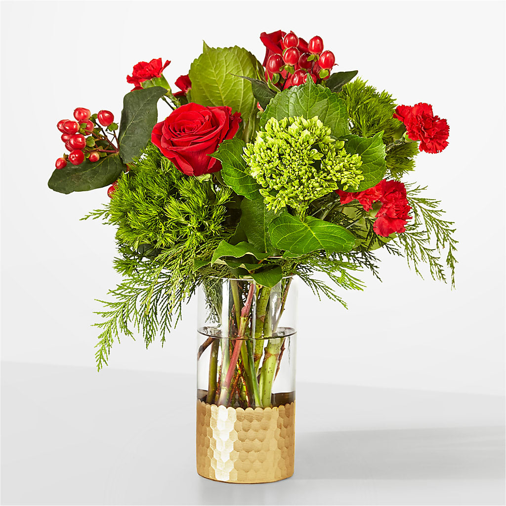 Plaid Throw Bouquet – Rimmon Heights Florist, Manchester NH