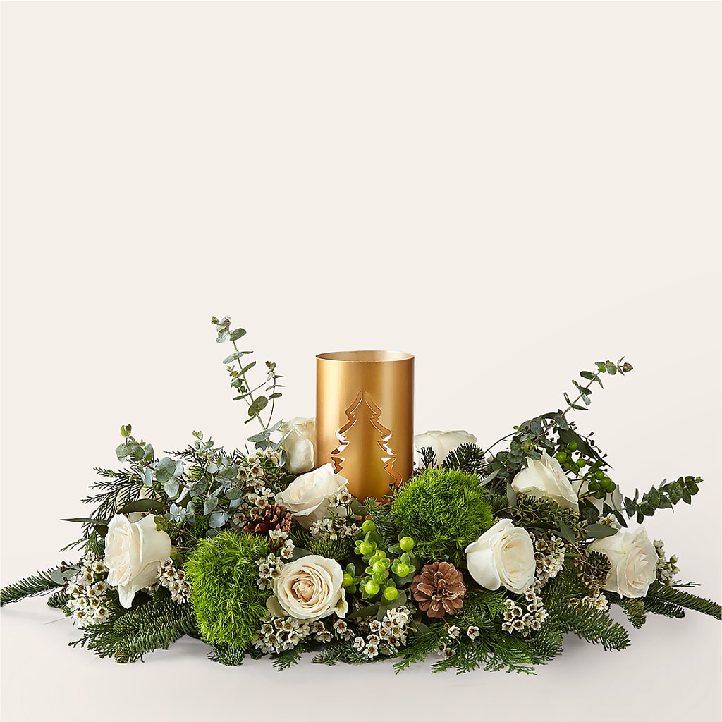 Chestnuts Roasting Centerpiece – Rimmon Heights Florist, Manchester NH