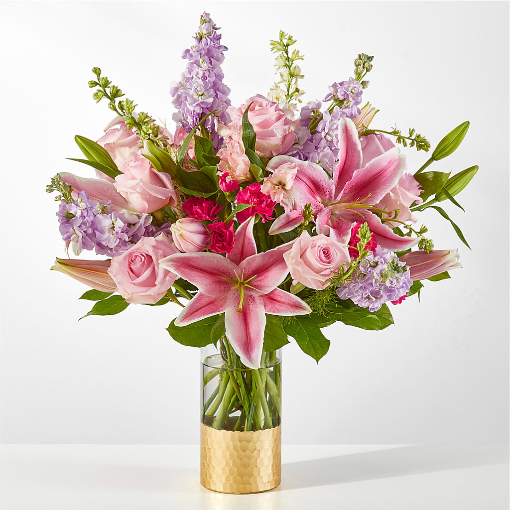 Mauvelous Bouquet – Rimmon Heights Florist, Manchester NH