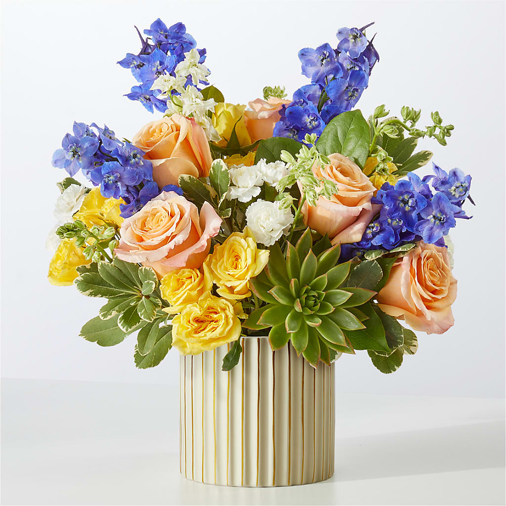 Cobalt Reverie Bouquet – Rimmon Heights Florist, Manchester NH