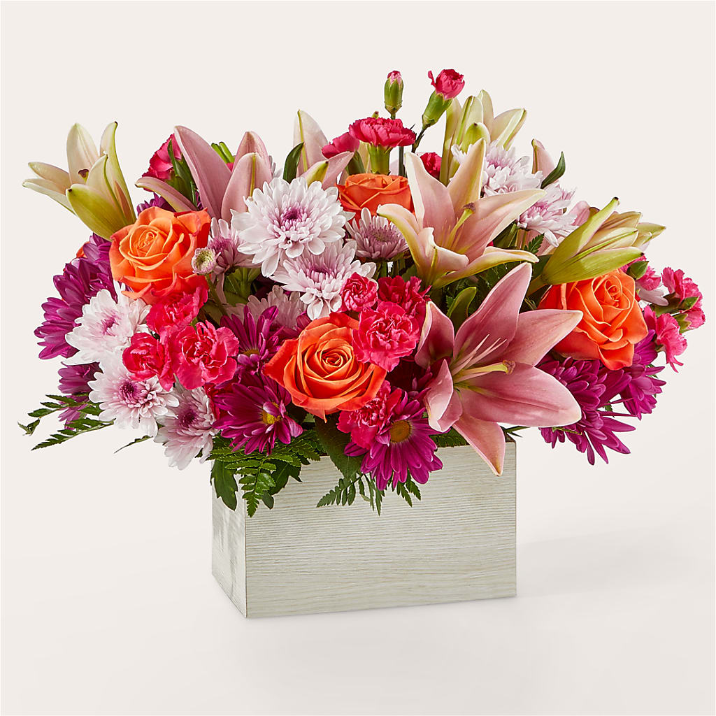 Light of My Life Box Bouquet – Rimmon Heights Florist, Manchester NH