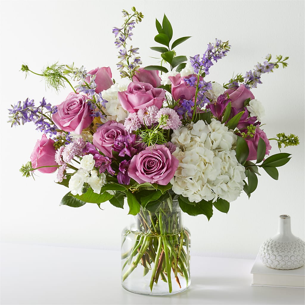 Violet Caress Bouquet – Rimmon Heights Florist, Manchester NH