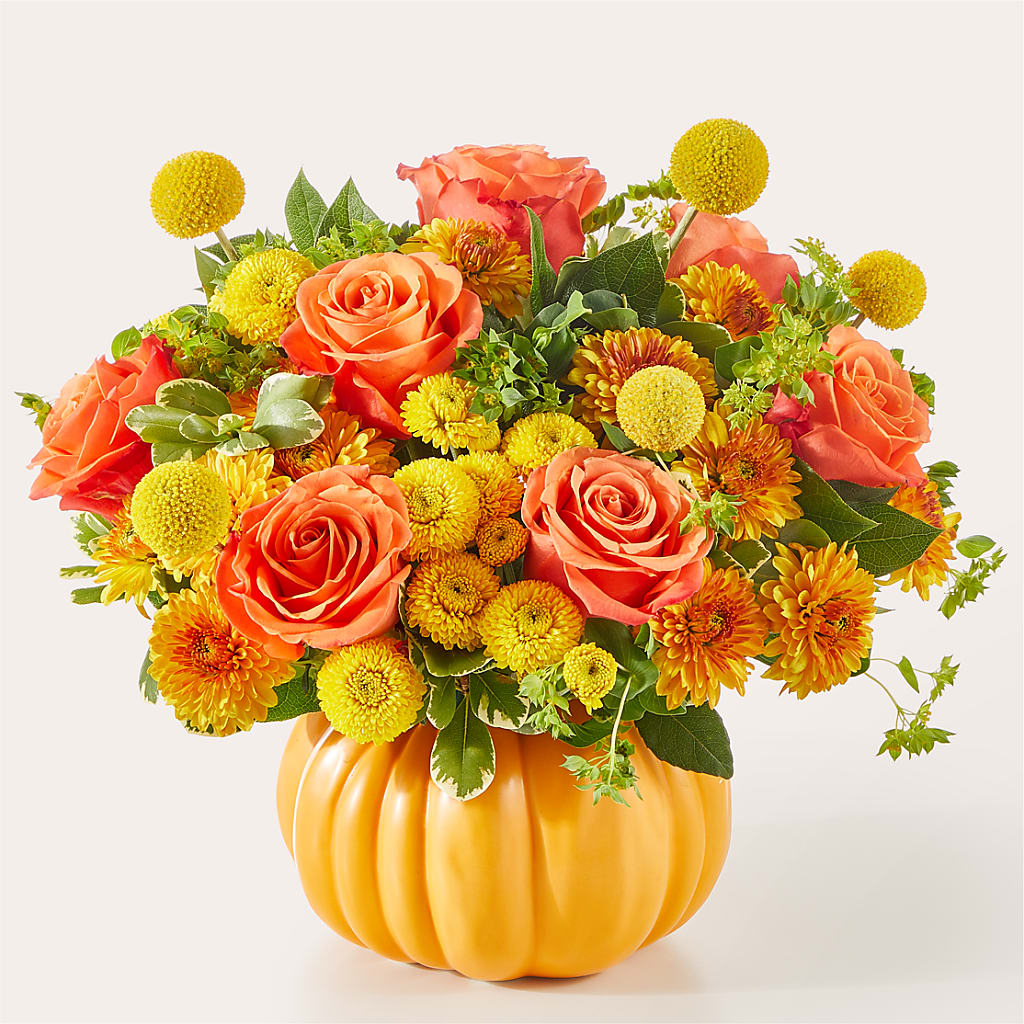 Gourdgeous Pumpkin – Rimmon Heights Florist, Manchester NH