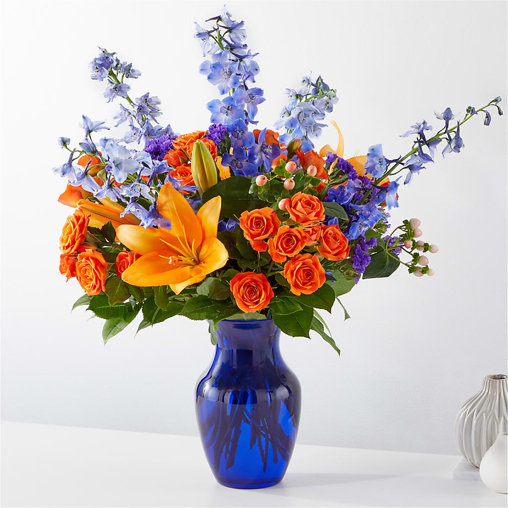Radiant Citrus Bouquet – Rimmon Heights Florist, Manchester NH