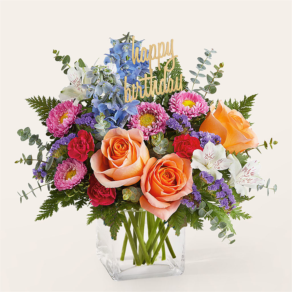 Birthday Bash Bouquet – Rimmon Heights Florist, Manchester NH