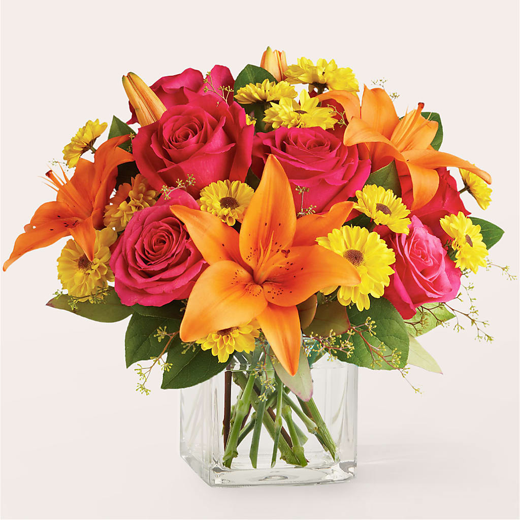 Neon Lights Bouquet – Rimmon Heights Florist, Manchester NH