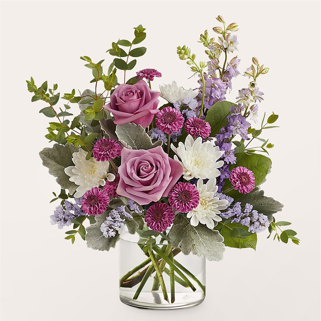 Violet Frost Bouquet – Rimmon Heights Florist, Manchester NH