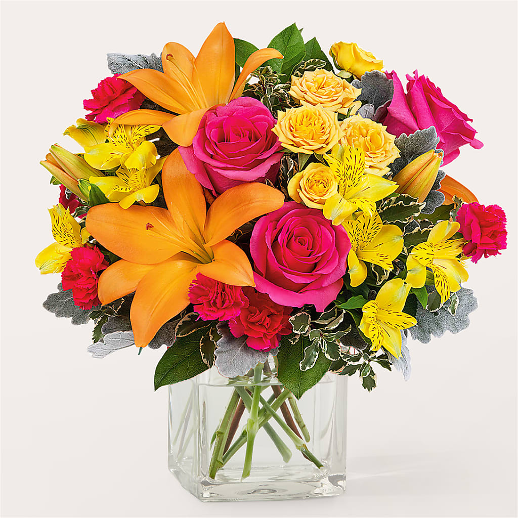 To the Tropics Bouquet – Rimmon Heights Florist, Manchester NH
