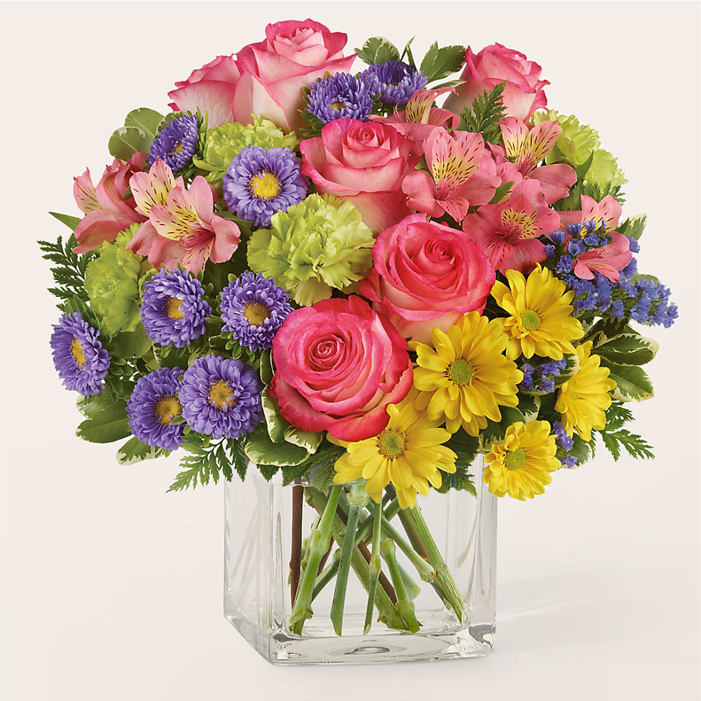 Candy Jar Bouquet – Rimmon Heights Florist, Manchester NH