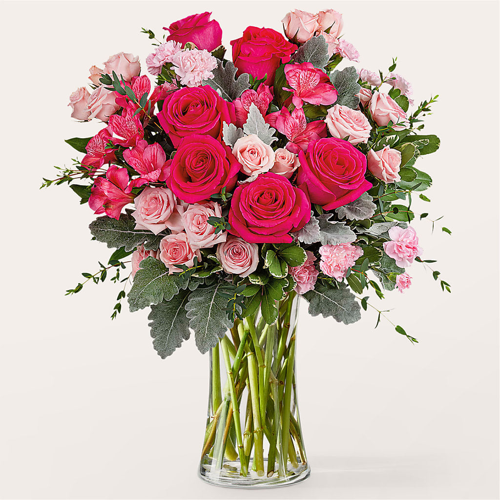Tickled Pink Bouquet – Rimmon Heights Florist, Manchester NH
