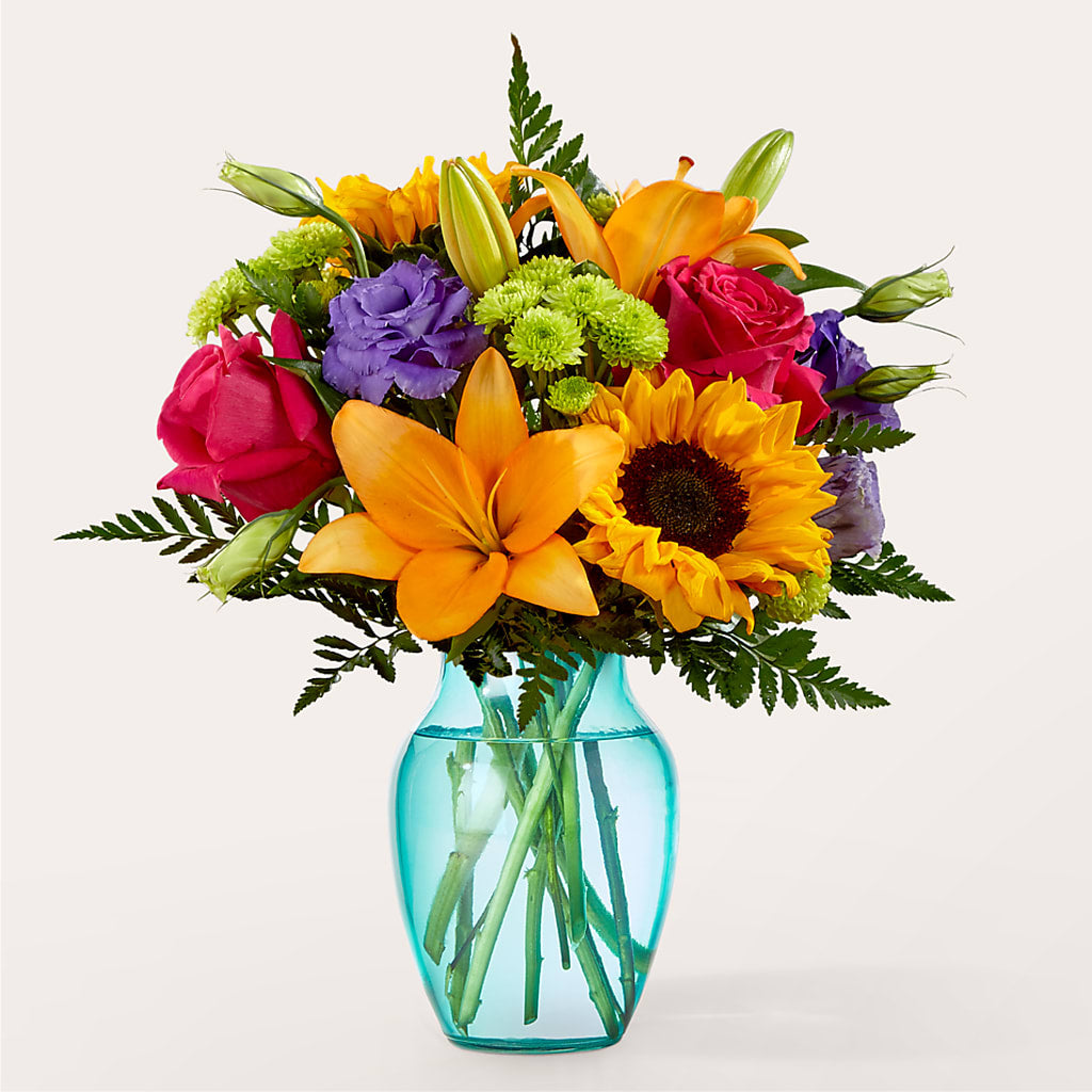 Double Rainbow Bouquet – Rimmon Heights Florist, Manchester NH