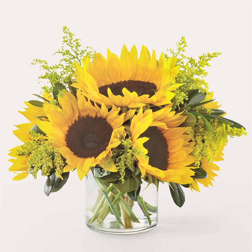 Beaming Sunflower Bouquet – Rimmon Heights Florist, Manchester NH