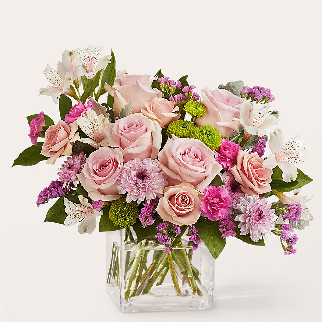 Pink Suede Bouquet – Rimmon Heights Florist, Manchester NH