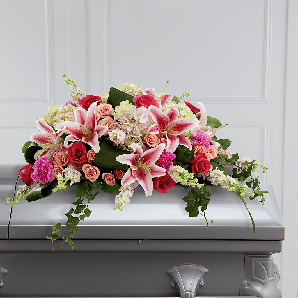 Splendid Grace Casket Spray – Rimmon Heights Florist, Manchester NH