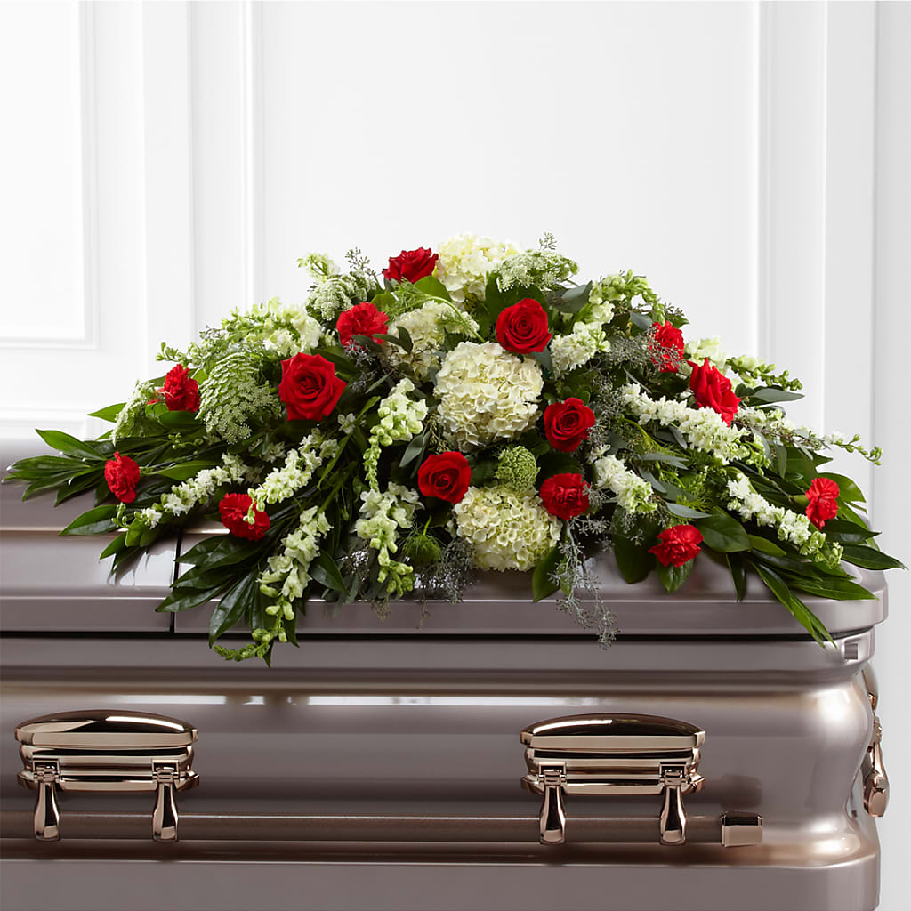 Sincerity Casket Spray – Rimmon Heights Florist, Manchester NH