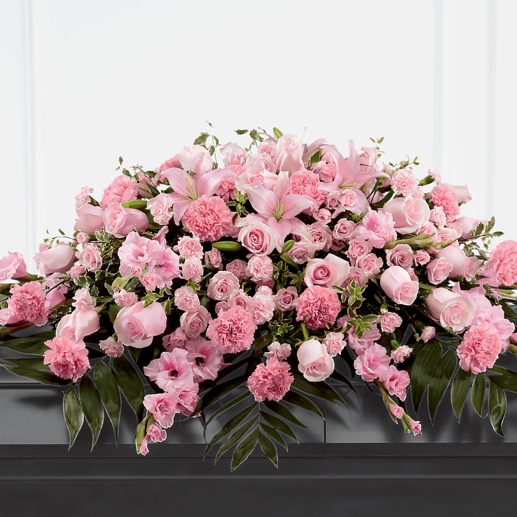 Garden of Comfort Casket Spray (Standard) – Rimmon Heights Florist, Manchester NH
