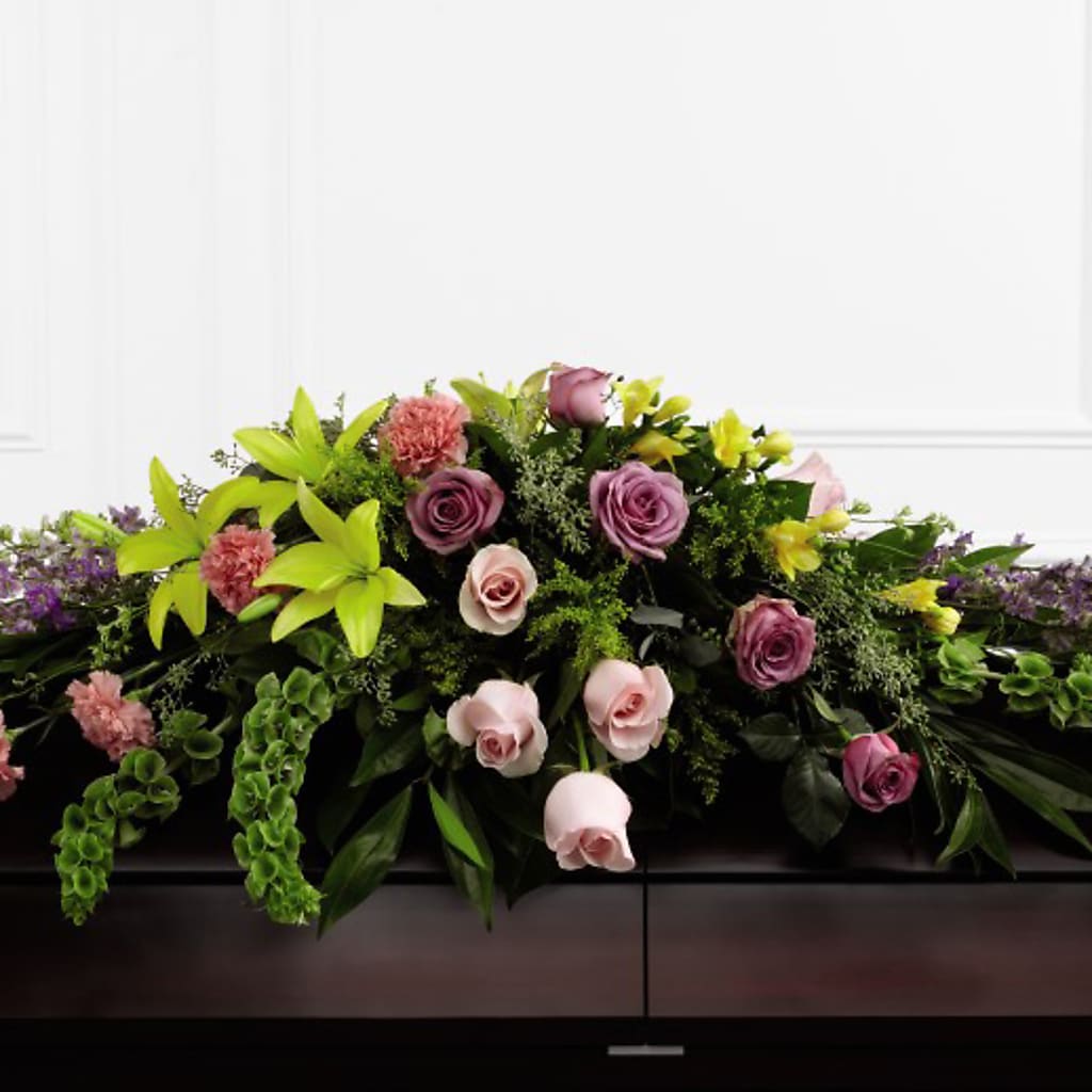 Forever Beloved Casket Spray – Rimmon Heights Florist, Manchester NH