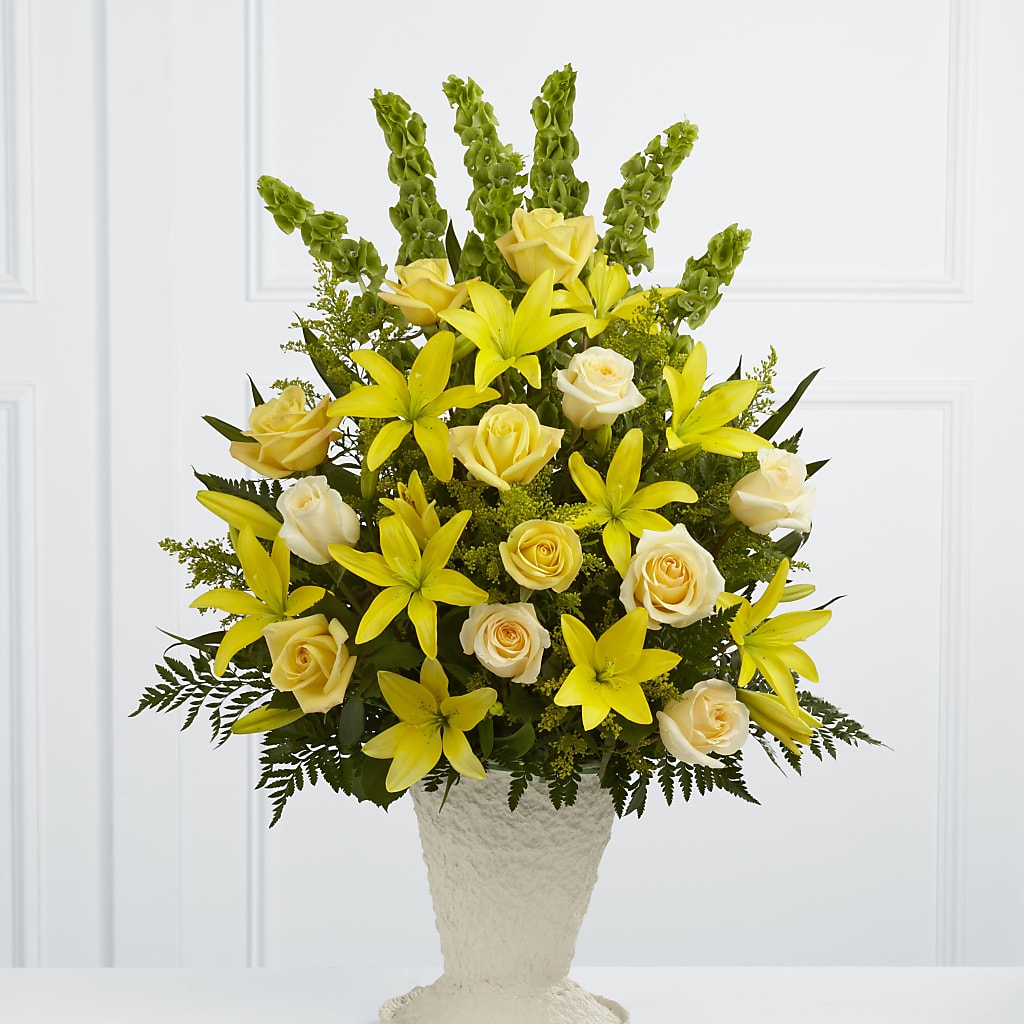Golden Memories Arrangement – Rimmon Heights Florist, Manchester NH