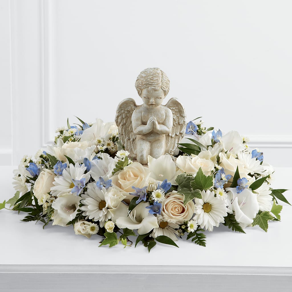 Little Angel Ring of Flowers – Rimmon Heights Florist, Manchester NH