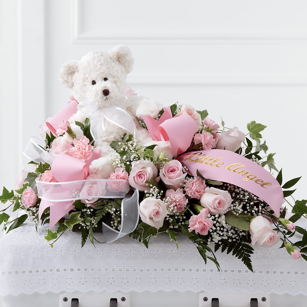 Touch of Sympathy Casket Spray – Rimmon Heights Florist, Manchester NH