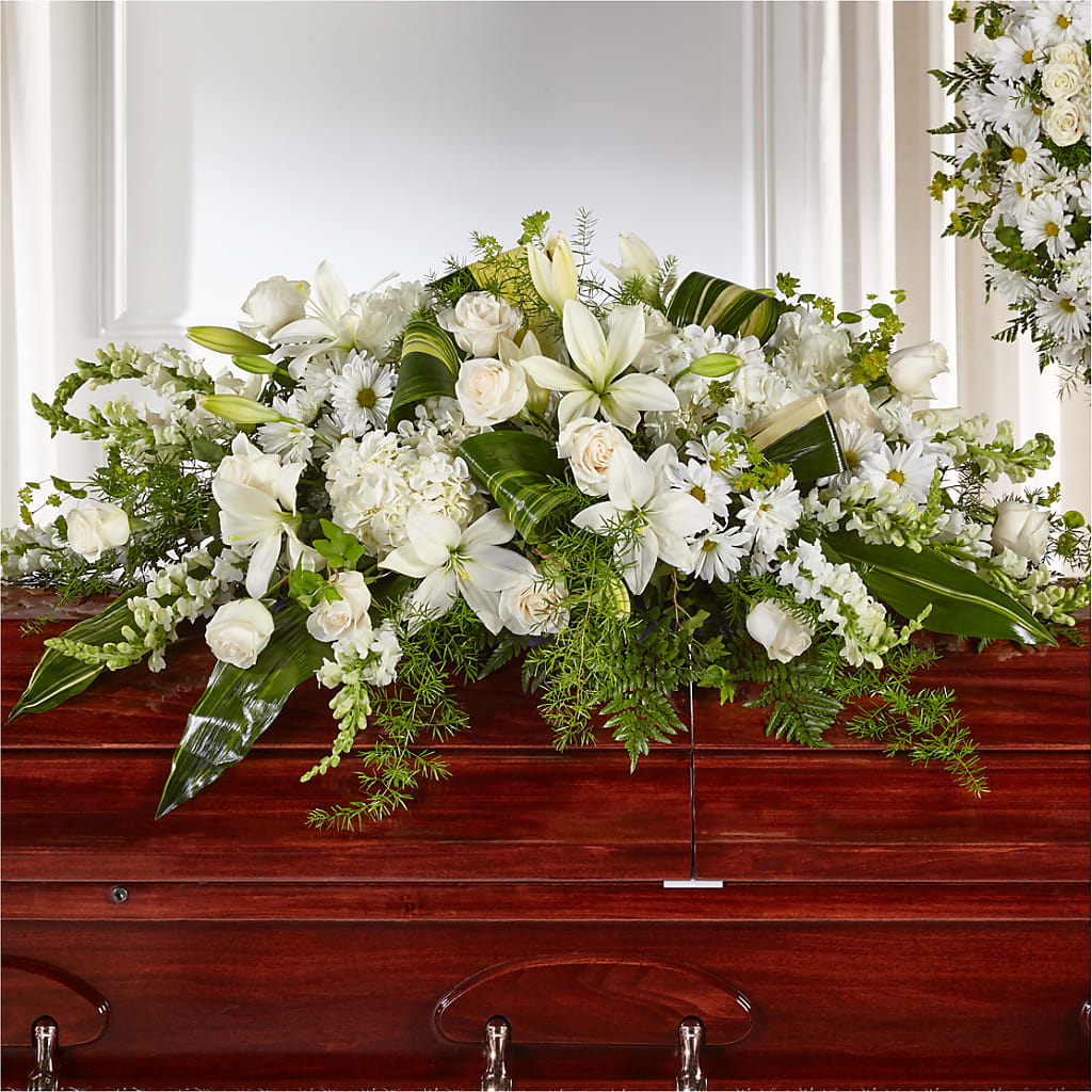 Abundance Casket Spray – Rimmon Heights Florist, Manchester NH
