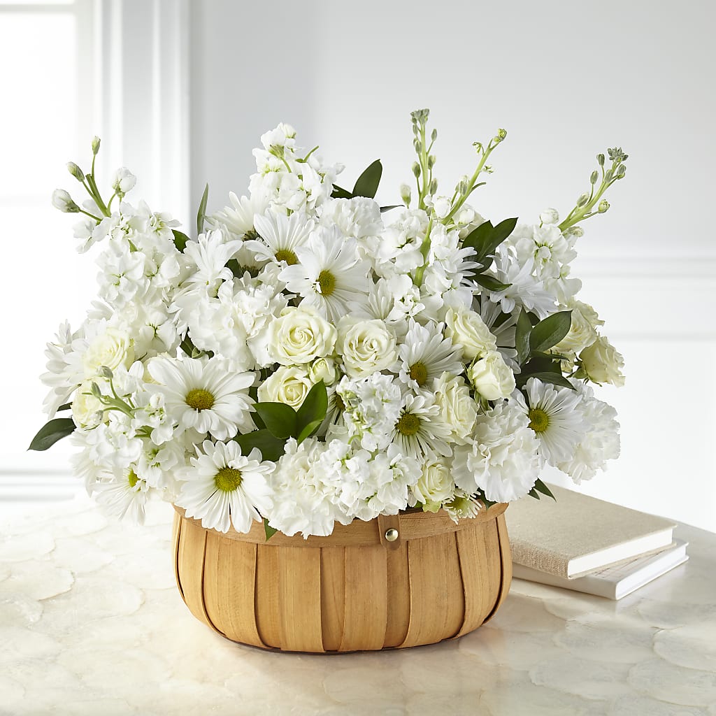 Graceful Garden Basket – Rimmon Heights Florist, Manchester NH