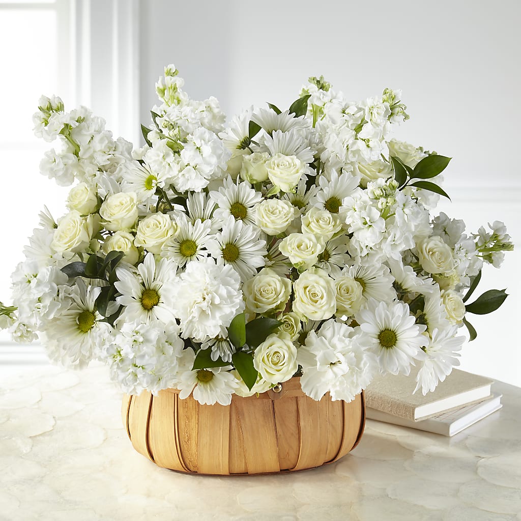 Graceful Garden Basket – Rimmon Heights Florist, Manchester NH