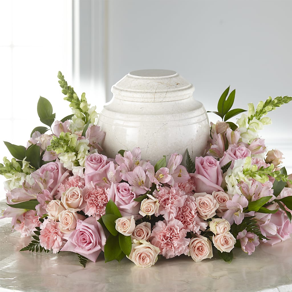 Blooms of Hope Cremation Adornment – Rimmon Heights Florist, Manchester NH