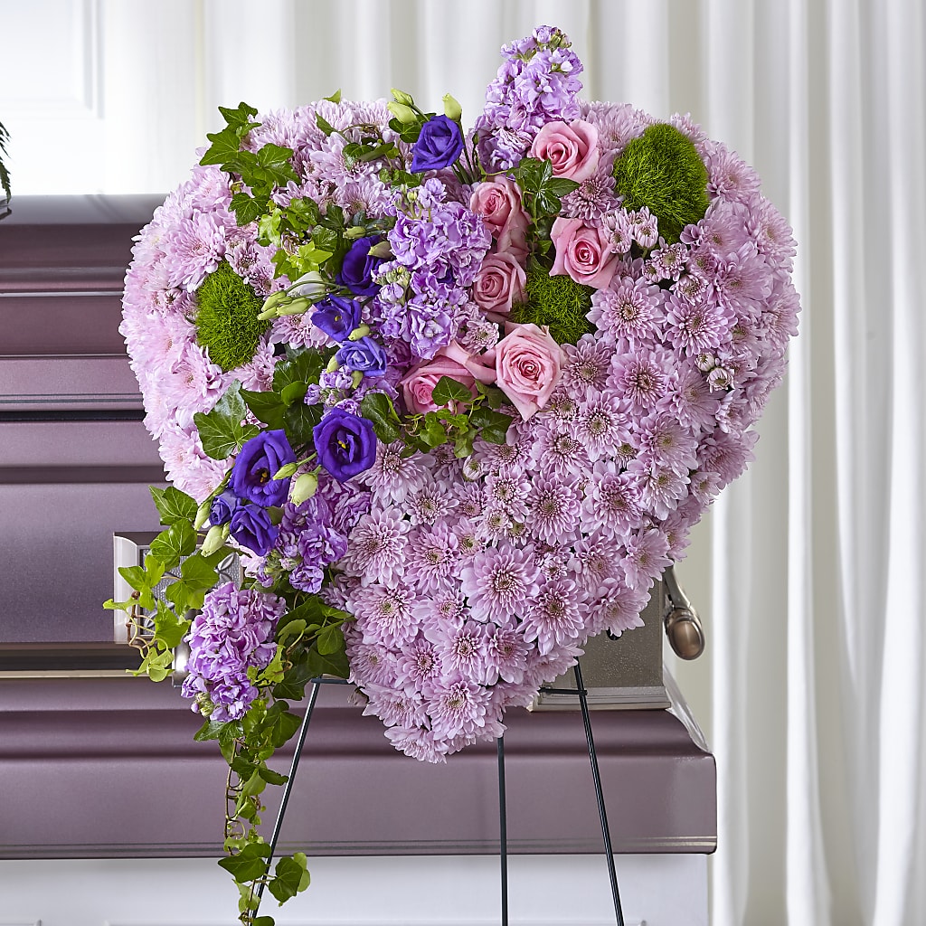 Treasured Love Standing Heart – Rimmon Heights Florist, Manchester NH