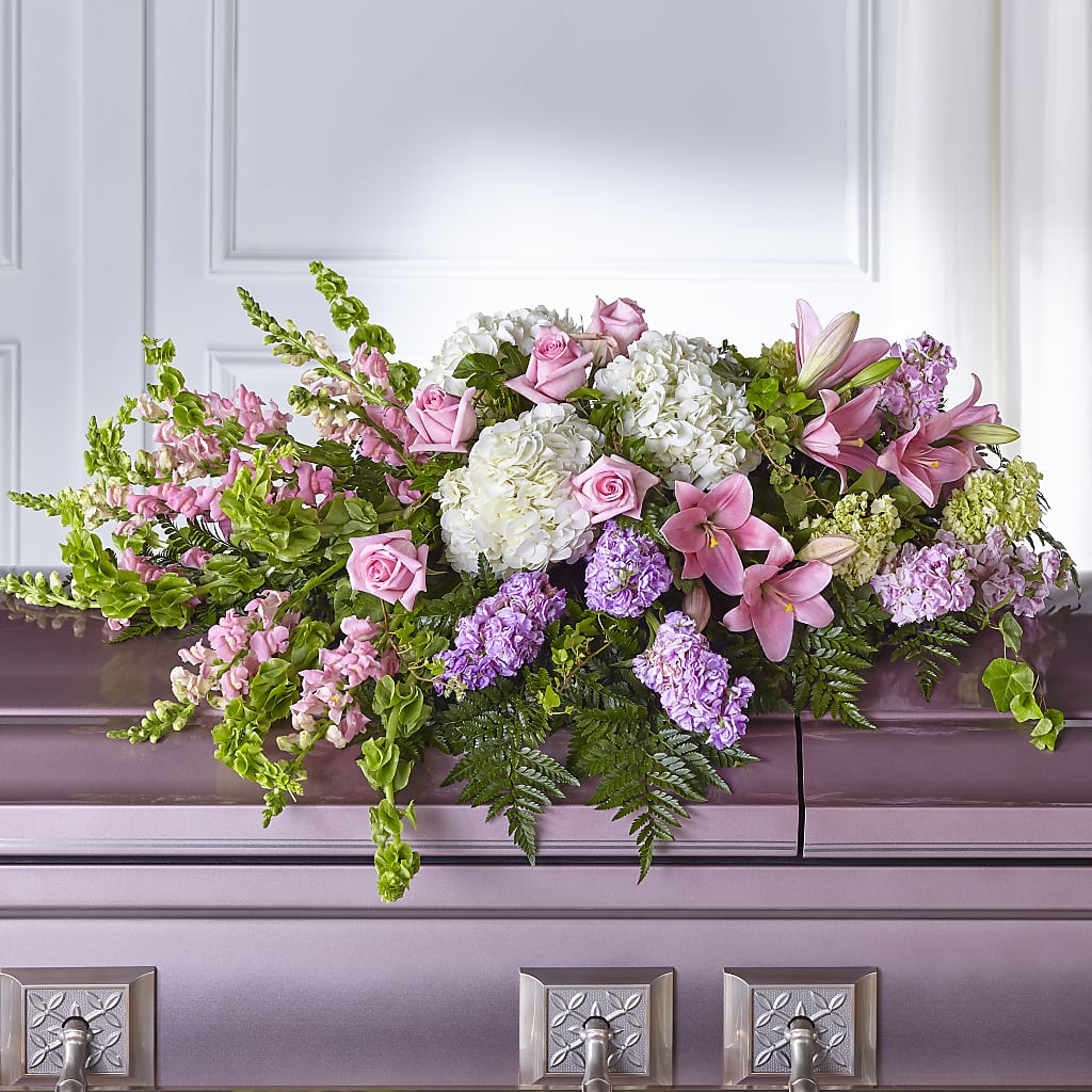 Life's Gratitude Casket Spray – Rimmon Heights Florist, Manchester NH