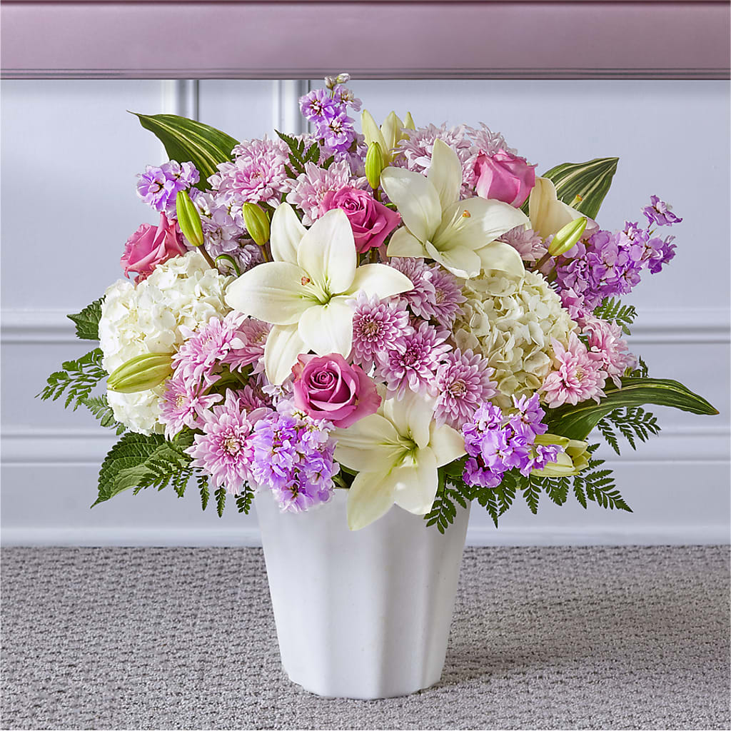 Heaven Sent Floor Basket – Rimmon Heights Florist, Manchester NH