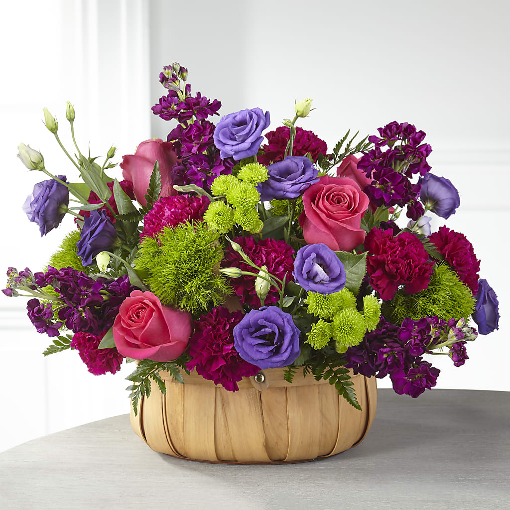 Serene Sanctuary Basket – Rimmon Heights Florist, Manchester NH