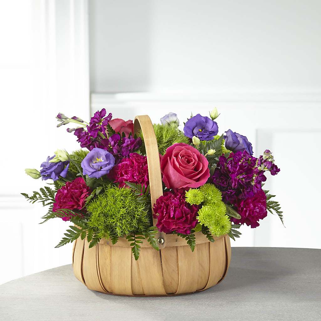 Serene Sanctuary Basket – Rimmon Heights Florist, Manchester NH
