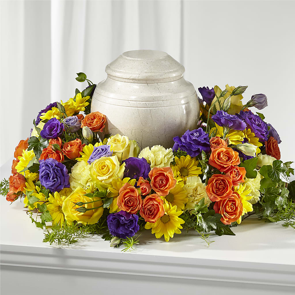 Blossoms of Remembrance Cremation Adornment – Rimmon Heights Florist, Manchester NH