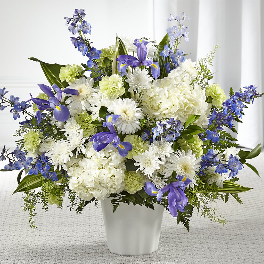 Soft Serenity Floor Basket – Rimmon Heights Florist, Manchester NH