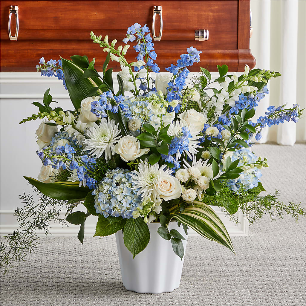 Everlasting Memories Floor Basket – Rimmon Heights Florist, Manchester NH