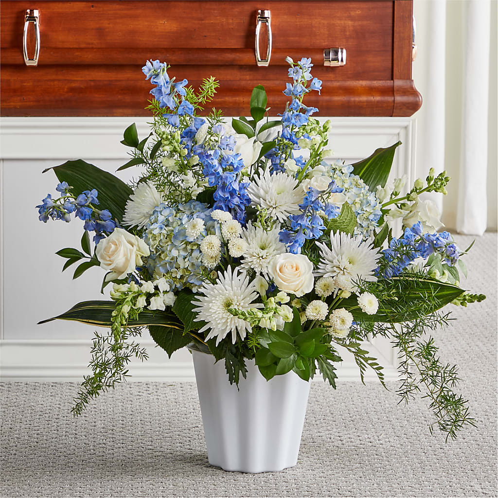 Everlasting Memories Floor Basket – Rimmon Heights Florist, Manchester NH