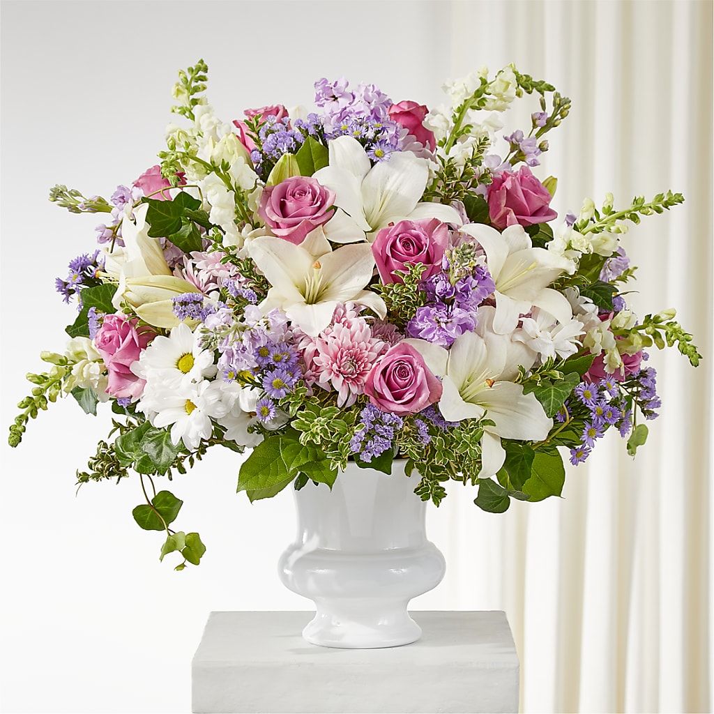 Remarkable Life Urn Arrangement – Rimmon Heights Florist, Manchester NH
