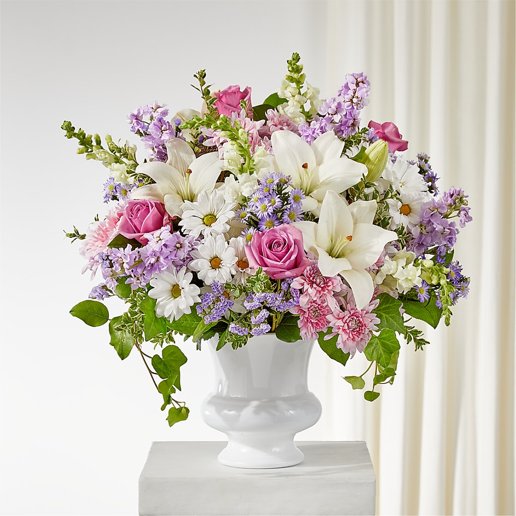 Remarkable Life Urn Arrangement – Rimmon Heights Florist, Manchester NH