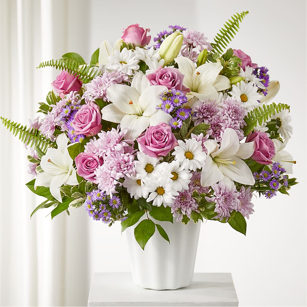 Warmest Thoughts Tabletop Basket – Rimmon Heights Florist, Manchester NH