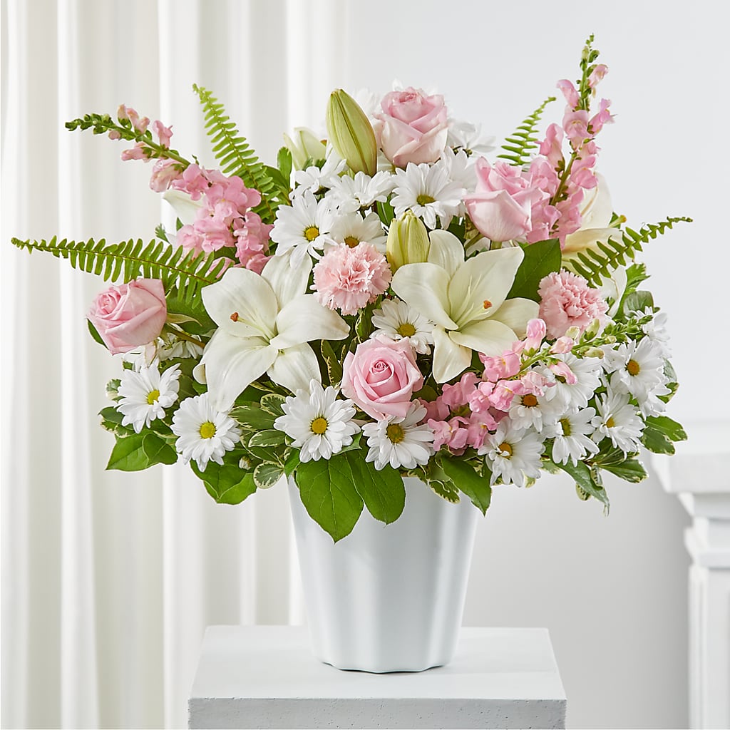 Soft Touch Tabletop Basket – Rimmon Heights Florist, Manchester NH