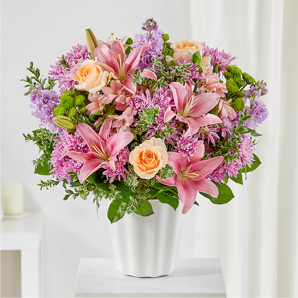 Supportive Embrace Tabletop Basket – Rimmon Heights Florist, Manchester NH