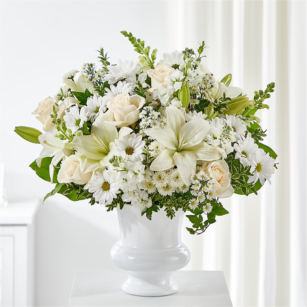 Uplifting Urn Arrangement – Rimmon Heights Florist, Manchester NH