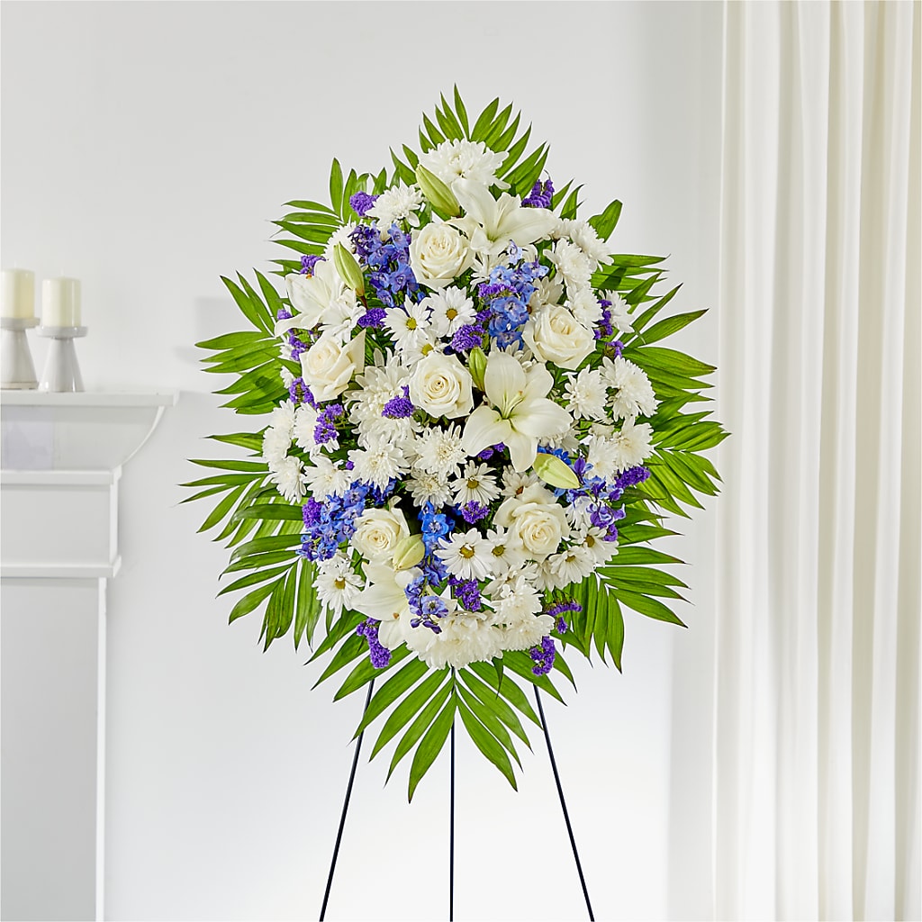 At Rest Standing Spray – Rimmon Heights Florist, Manchester NH