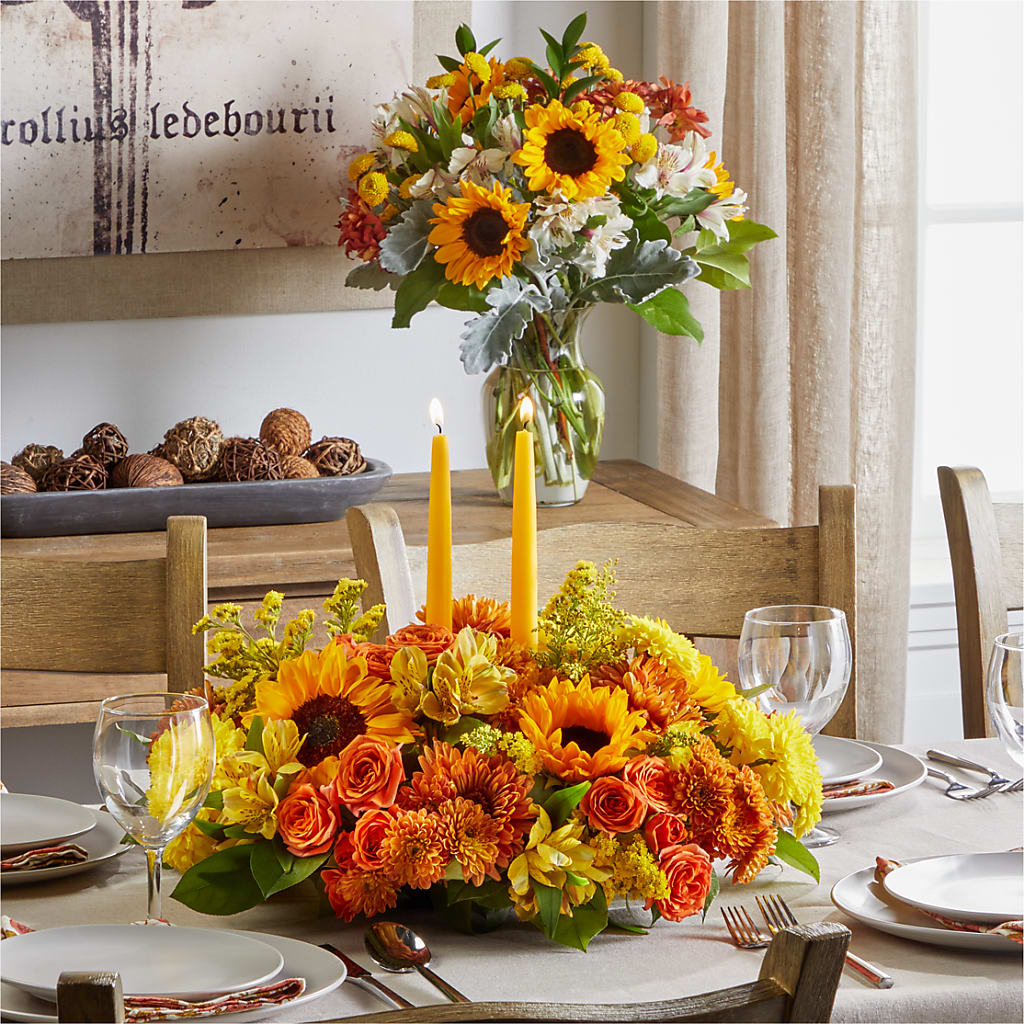 Golden Gathering Bundle – Rimmon Heights Florist, Manchester NH