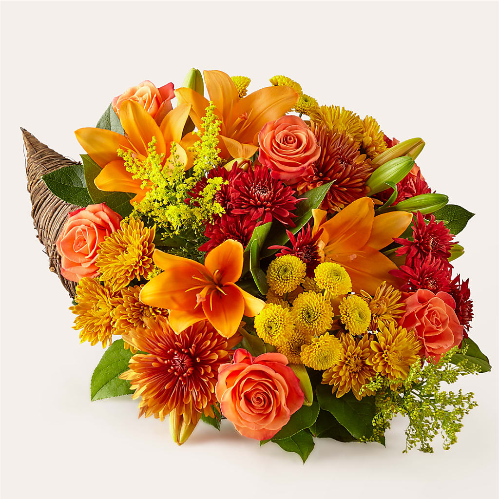 Feast of Color Cornucopia – Rimmon Heights Florist, Manchester NH