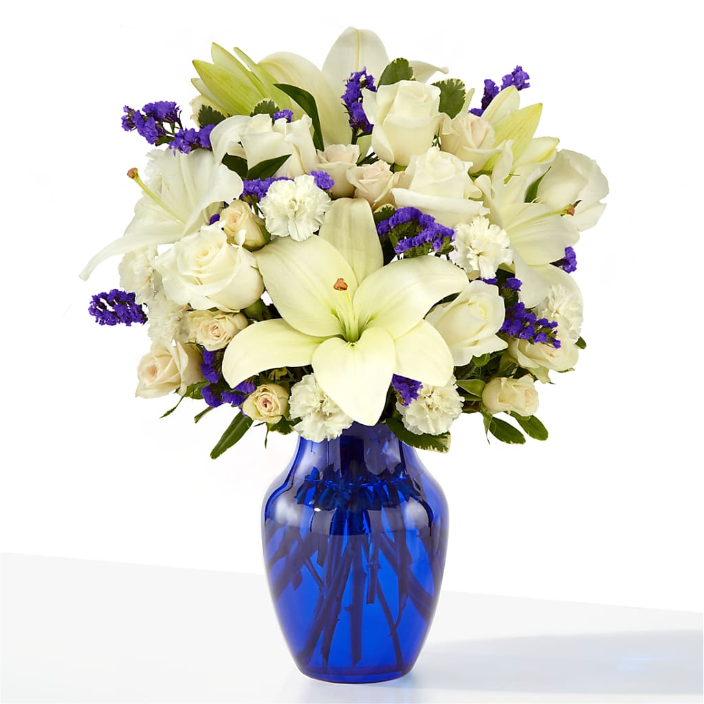 Sapphire Rush Bouquet – Rimmon Heights Florist, Manchester NH